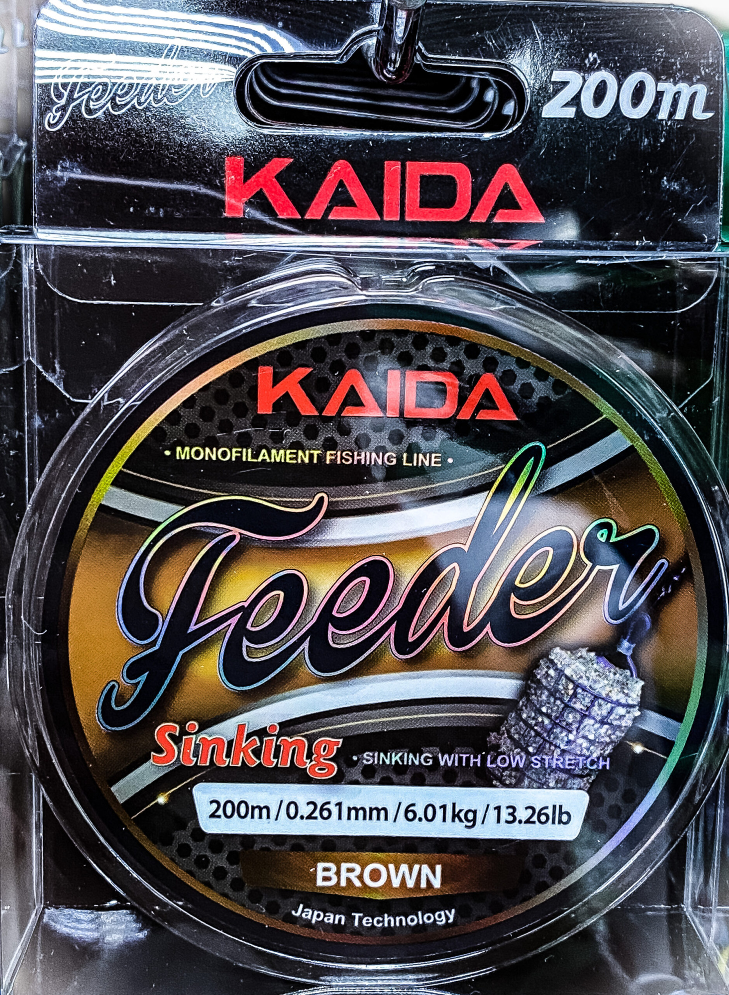 Леска KAIDA Feeder (200 м, 0.203 мм (3.83 кг))