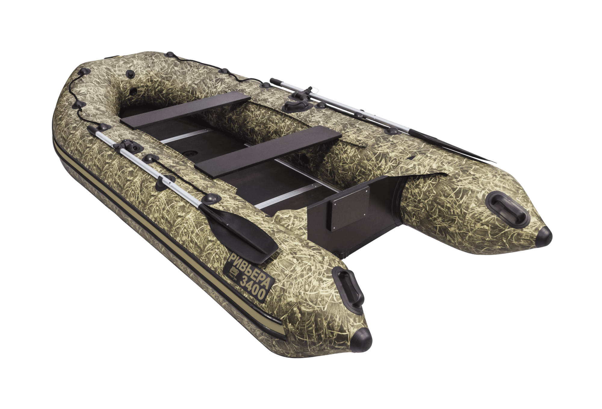 Лодка МЛ Ривьера 3400 СК Компакт (камуфляж камыш)