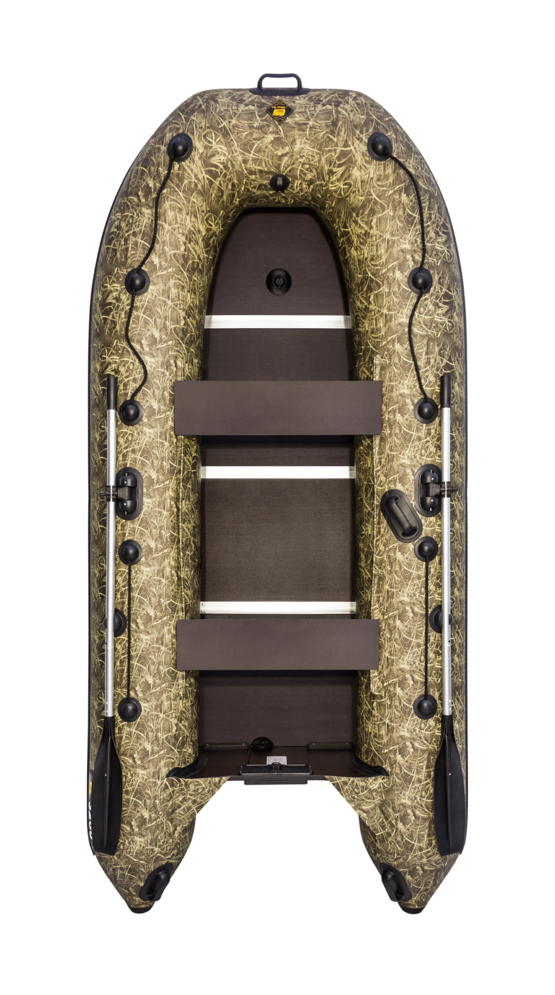 Лодка МЛ Ривьера 3200 СК Компакт (Камуфляж, камыш)