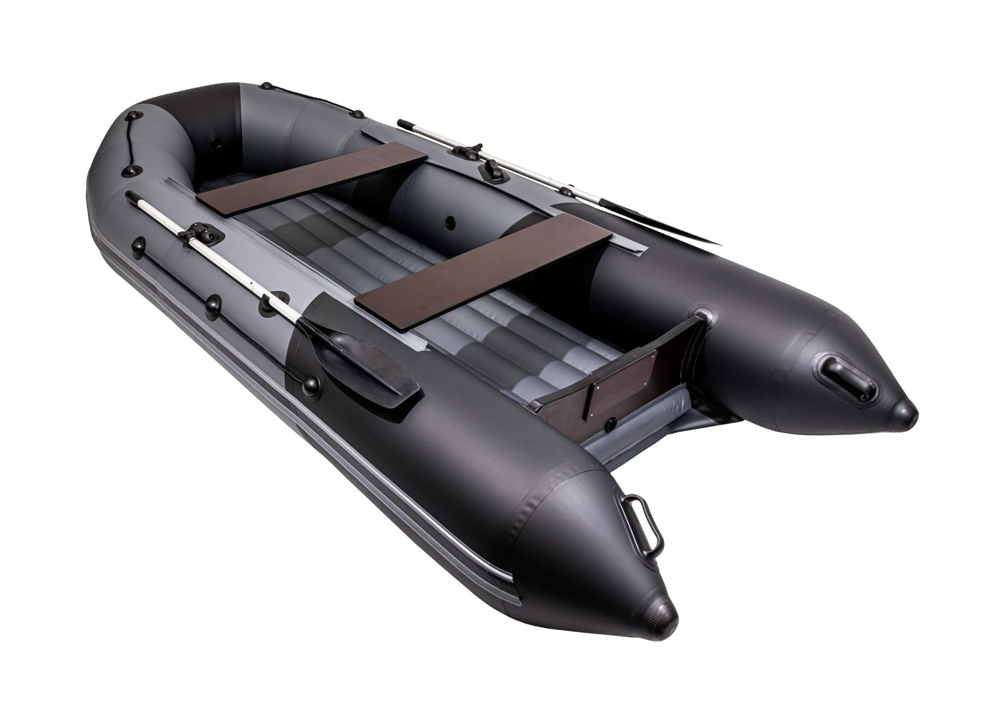 Лодка МЛ Таймень NX 3600 НДНД PRO (графит/чёрный)